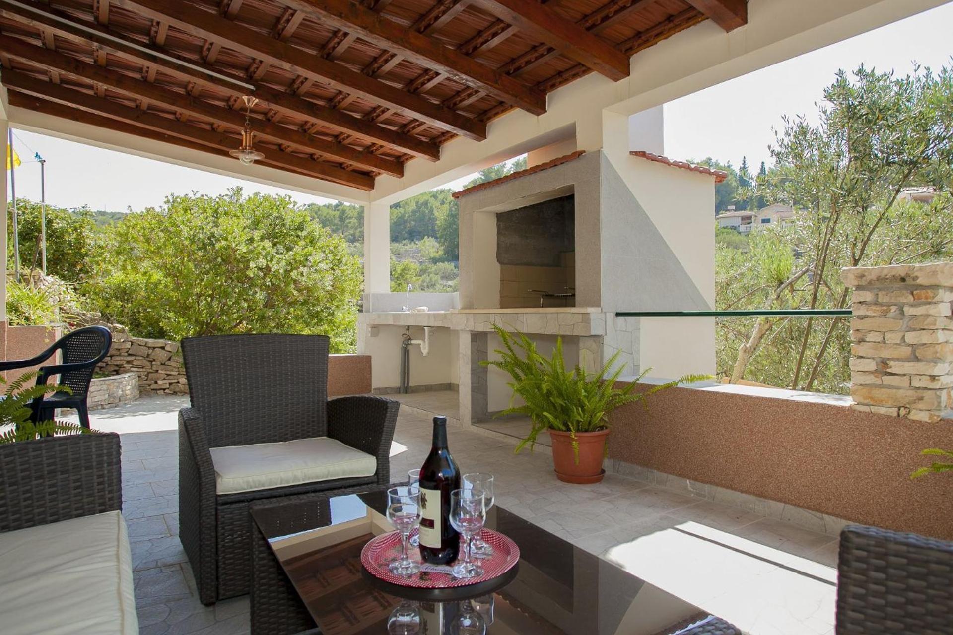 House Villa Bistrana Vela Luka Buitenkant foto