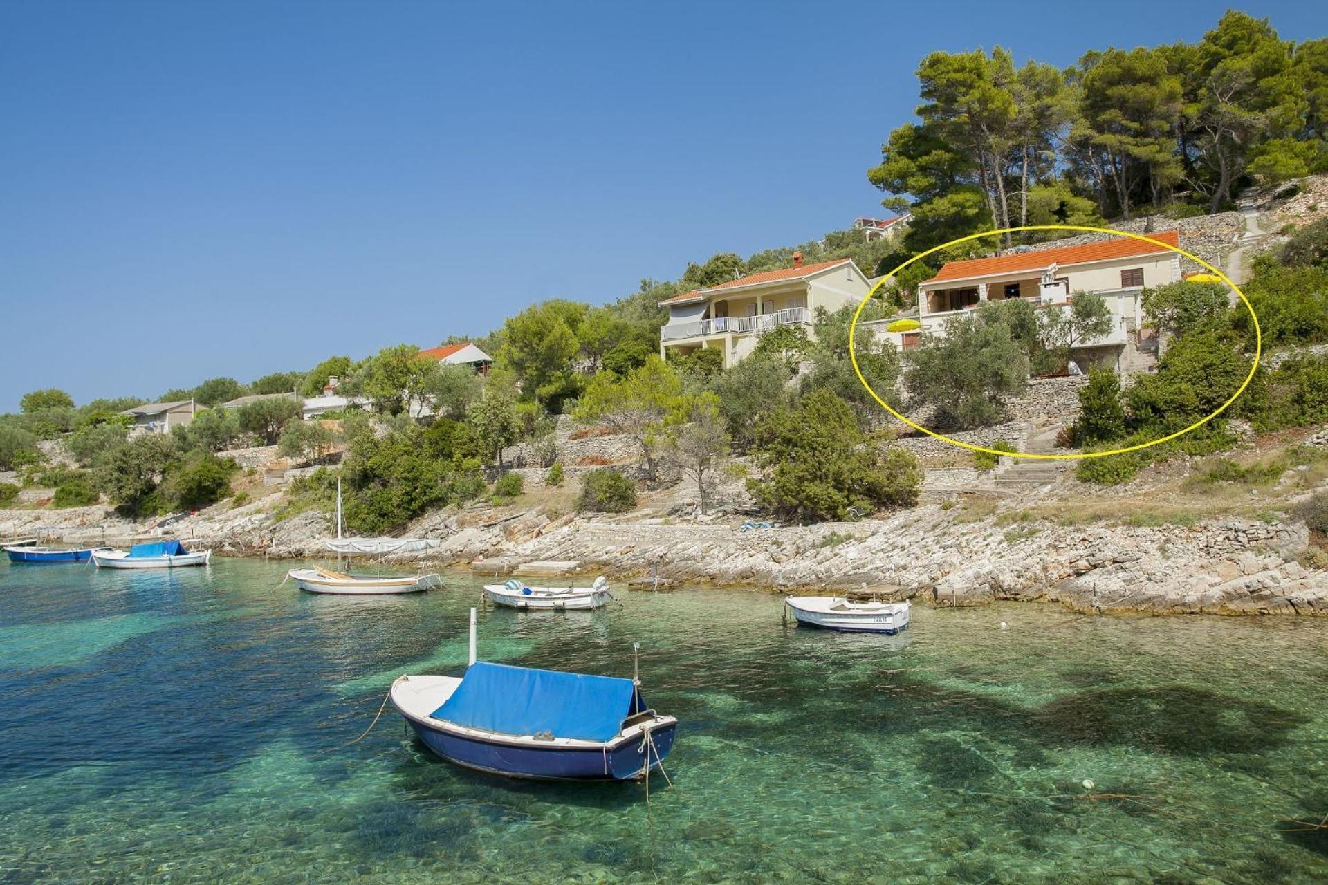 House Villa Bistrana Vela Luka Buitenkant foto